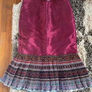 Thai + Hmong Skirt + [New] [Small] - Pre-owned